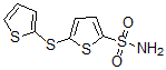 CAS#: 63033-64-7, 5-(2-Thienylthio)-2-Thiophenesulfonamide