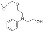 CAS#: 63041-07-6, 2-[N-[2-[(2,3-Epoxypropan-1-Yl)Oxy]Ethyl]Anilino]Ethanol