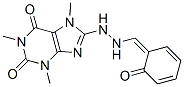 CAS#: 6306-69-0, 1,3,7-Trimethyl-8-[2-[(E)-(6-Oxo-1-Cyclohexa-2,4-Dienylidene)Methyl]Hydrazinyl]Purine-2,6-Dione