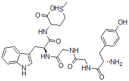 CAS 登录号：63074-20-4， 色氨酰(4)-脑啡肽-蛋氨酸