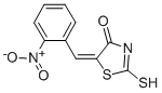 CAS#: 6308-22-1, (5Z)-5-[(2-Nitrophenyl)methylene]-2-thioxothiazolidin-4-one
