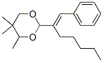 CAS 登录号：6309-48-4， 4,5,5-三甲基-2-(1-苯基庚-1-烯-2-基)-1,3-二恶烷