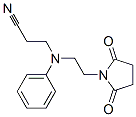 CAS#: 63133-76-6, 3-[[2-(2,5-Dioxo-1-Pyrrolidinyl)Ethyl]Phenylamino]Propanenitrile