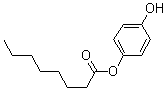 CAS 登录号：63133-91-5， 4-羟基苯基辛酸酯