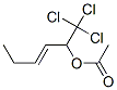 CAS#: 63170-40-1, 4-Methyl-1-(1,1,1-Trichloromethyl)But-2-Enyl Acetate
