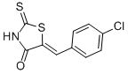 CAS#: 6318-37-2, 5-[1-(4-Chloro-Phenyl)-Meth-(Z)-Ylidene]-2-Thioxo-Thiazolidin-4-One