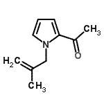 CAS 登录号：631869-24-4， 1-[1-(2-甲基-2-丙烯-1-基)-1H-吡咯-2-基]乙酮