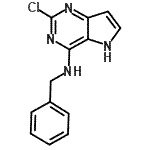 CAS#: 63200-55-5, N-Benzyl-2-Chloro-5H-Pyrrolo[3,2-d]Pyrimidin-4-Amine