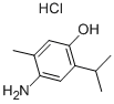 CAS 登录号：6321-11-5， 6-氨基麝香草酚盐酸盐