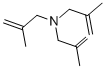 CAS 登录号：6321-40-0， 三(2-甲基烯丙基)胺