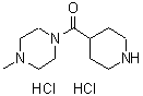 CAS#: 63214-56-2, (4-Methylpiperazin-1-Yl)-(4-Piperidyl)Methanone Dihydrochloride