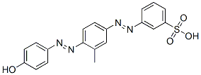 CAS#: 63216-99-9, 3-[[4-[(4-Hydroxyphenyl)Azo]-3-Methylphenyl]Azo]Benzenesulfonic Acid
