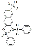 CAS#: 63217-39-0, 6,7-Bis[(Phenylsulphonyl)Oxy]Naphthalene-2-Sulphonyl Chloride