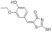 CAS#: 6322-57-2, 5-(3-Ethoxy-4-hydroxy-benzylidene)-2-thioxo-thiazolidin-4-one