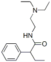 CAS 登录号：63224-29-3， N-[2-(二乙基氨基)乙基]-2-苯基丁酰胺