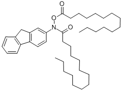 CAS 登录号：63224-46-4， N-芴-2-基-N-十四碳酰-十四碳酰氧肟酸