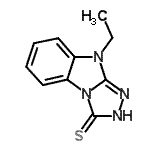 CAS#: 632300-64-2, 9-Ethyl-2,9-dihydro-3H-[1,2,4]triazolo[4,3-a]benzimidazole-3-thione