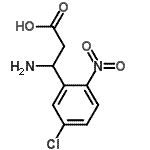 CAS#: 63235-32-5, 3-Amino-3-(5-Chloro-2-Nitrophenyl)Propanoic Acid