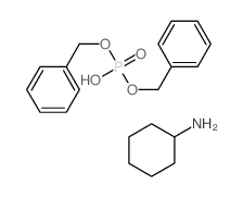 CAS 登录号：6325-34-4， 二(苯基甲氧基)次磷酸环己胺盐
