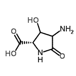 CAS 登录号：63291-04-3， 4-氨基-3-羟基-5-氧代-L-脯氨酸