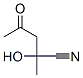 CAS#: 6330-33-2, 2-Hydroxy-2-Methyl-4-Oxo-Pentanenitrile