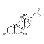 CAS#: 63324-19-6, (3alpha,5alpha,7beta,12alpha)-3,7,12-Trihydroxycholan-24-Oic Acid