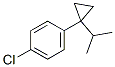 CAS#: 63340-07-8, 1-Chloro-4-(1-(1-Methylethyl)Cyclopropyl)-Benzene