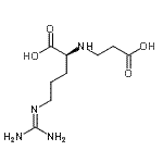 CAS 登录号：63358-47-4， N<sup>2</sup>-(2-羧基乙基)-N<sup>5</sup>-(二氨基亚甲基)-L-鸟氨酸