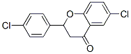 CAS#: 6336-05-6, 6-Chloro-2-(4-Chlorophenyl)-2,3-Dihydro-4H-1-Benzopyran-4-One