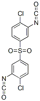 CAS 登录号：6338-60-9， 3,3'-二异氰酸-4,4'-二氯二苯基砜