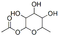 CAS#: 6340-53-0, (3,4,5-Trihydroxy-6-Methyl-Oxan-2-Yl) Acetate