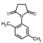 CAS 登录号：634151-20-5， 1-(2,5-二甲基苯基)-5-硫代-2-吡咯烷酮