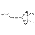 CAS#: 634196-63-7, 2-(3-Methoxy-1-propyn-1-yl)-4,4,5,5-tetramethyl-1,3,2-dioxaborolane