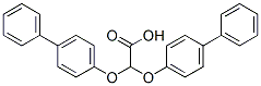 CAS 登录号：6345-78-4， 2,2-二([1,1'-联苯]-4-基氧基)-乙酸