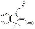 CAS#: 63455-65-2, 2,3-Dihydro-3,3-Dimethyl-2-(2-Oxoethylidene)-1H-Indole-1-Acetaldehyde