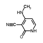 CAS#: 634583-91-8, 4-(Methylamino)-2-oxo-1,2-dihydro-3-pyridinecarbonitrile