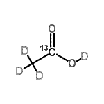 CAS#: 63459-47-2, (1-<Sup>13</Sup>C,<Sup>2</Sup>H<Sub>4</Sub>)Acetic Acid