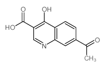 CAS#: 63463-21-8, 7-Acetyl-4-Hydroxy-3-Quinolinecarboxylic acid