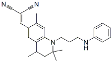 CAS#: 63467-15-2, 6-(2,2-Dicyanovinyl)-3,4-Dihydro-2,2,4,7-Tetramethyl-N-Phenyl-2H-Quinoline-1-Propylamine