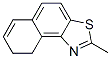 CAS 登录号：63467-37-8， 8,9-二氢-2-甲基萘并[1,2-d]噻唑