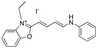CAS#: 63467-92-5, 3-Ethyl-2-[4-(Phenylamino)Buta-1,3-Dienyl]Benzoxazolium Iodide
