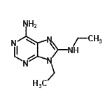 CAS#: 634924-91-7, N<sup>8</sup>,9-Diethyl-9H-purine-6,8-diamine