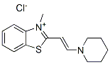 CAS#: 63512-55-0, 3-Methyl-2-[2-Piperidinovinyl]Benzothiazolium Chloride
