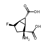 CAS#: 635318-20-6, (1R,5R,6R)-2-Amino-4-fluorobicyclo[3.1.0]hexane-2,6-dicarboxylic acid