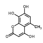 CAS#: 63542-39-2, 4,7,8-Trihydroxy-5-Methyl-2H-Chromen-2-One