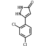 CAS 登录号：63554-73-4， 5-(2,4-二氯苯基)-1,2-二氢-3H-吡唑-3-酮