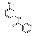 CAS#: 63556-12-7, N-(3-Aminophenyl)Nicotinamide