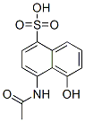 CAS 登录号：6357-80-8， 8-乙酰氨基-1-萘酚-5-磺酸