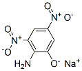 CAS 登录号：63589-13-9， 2-氨基-3,5-二硝基苯酚钠