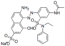 CAS#: 6360-10-7, 5-[[4-(Acetylamino)-2-[(Ethylphenylamino) Sulfonyl]Phenyl]Azo]-6-Amino-4-Hydroxy -2-Naphthalenesulfonic Acid Monosodium Salt